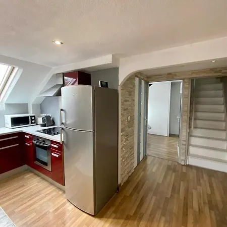 Charming T3 Duplex On The Top Floor In Appartamento *